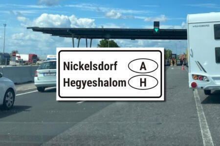 border crossing austria hungary nickelsdorf hegyeshalom