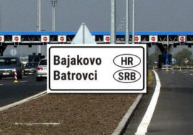 Grenzübergang Kroatien-Serbien Bajakovo - Batrovci