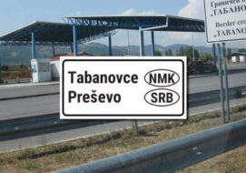 Grenzübergang Mazedonien Serbien Tabanovce Presevo