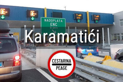 Karamatići toll ramp