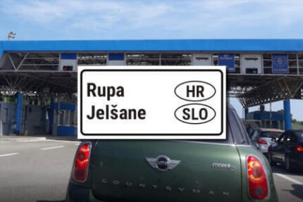 Valico di frontiera Croazia Slovenia Rupa Jelšane