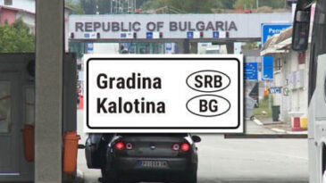 grenzübergang serbien-bulgarisch gradina-kalotina