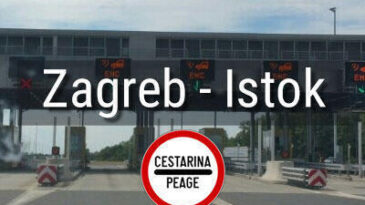 toll booth zagreb istok