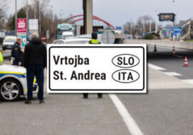 border crossing Slovenia Italy Vrtojba