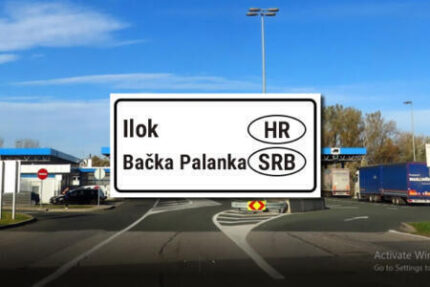 border crossing croatia serbia Ilok Backa Palanka