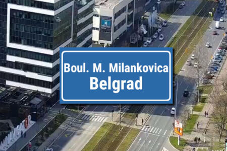 Boulevard Milutin Milanković - Belgrad