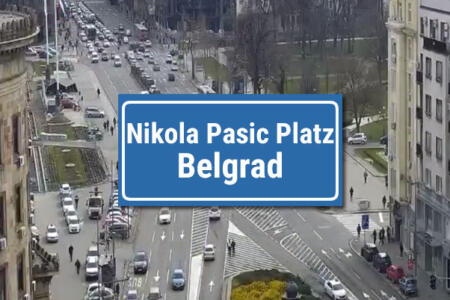 Nikola-Pasic-Platz - Belgrad