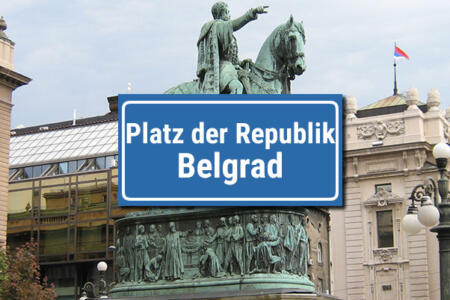 Platz der Republik - Belgrad