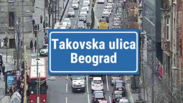 Takovska ulica - Beograd