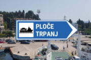 Паром из Плоче Трпань (Пелешац)