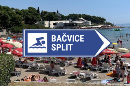 Kamera Strand BACVICE Split Kroatien