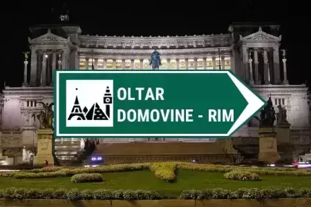 kamera Oltar domovine Rim Italija